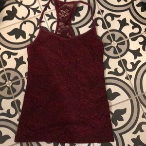 Abercrombie lace tank